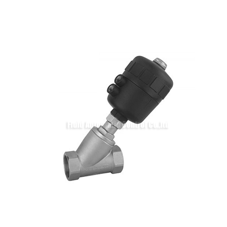 PVA Angle Seat Piston Valve With Plastic Actuator G3/8”~G2”