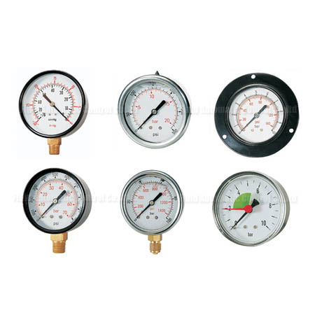 PG Pressure Gauge Dial 40mm~150mm Thread 1/8”~3/8”